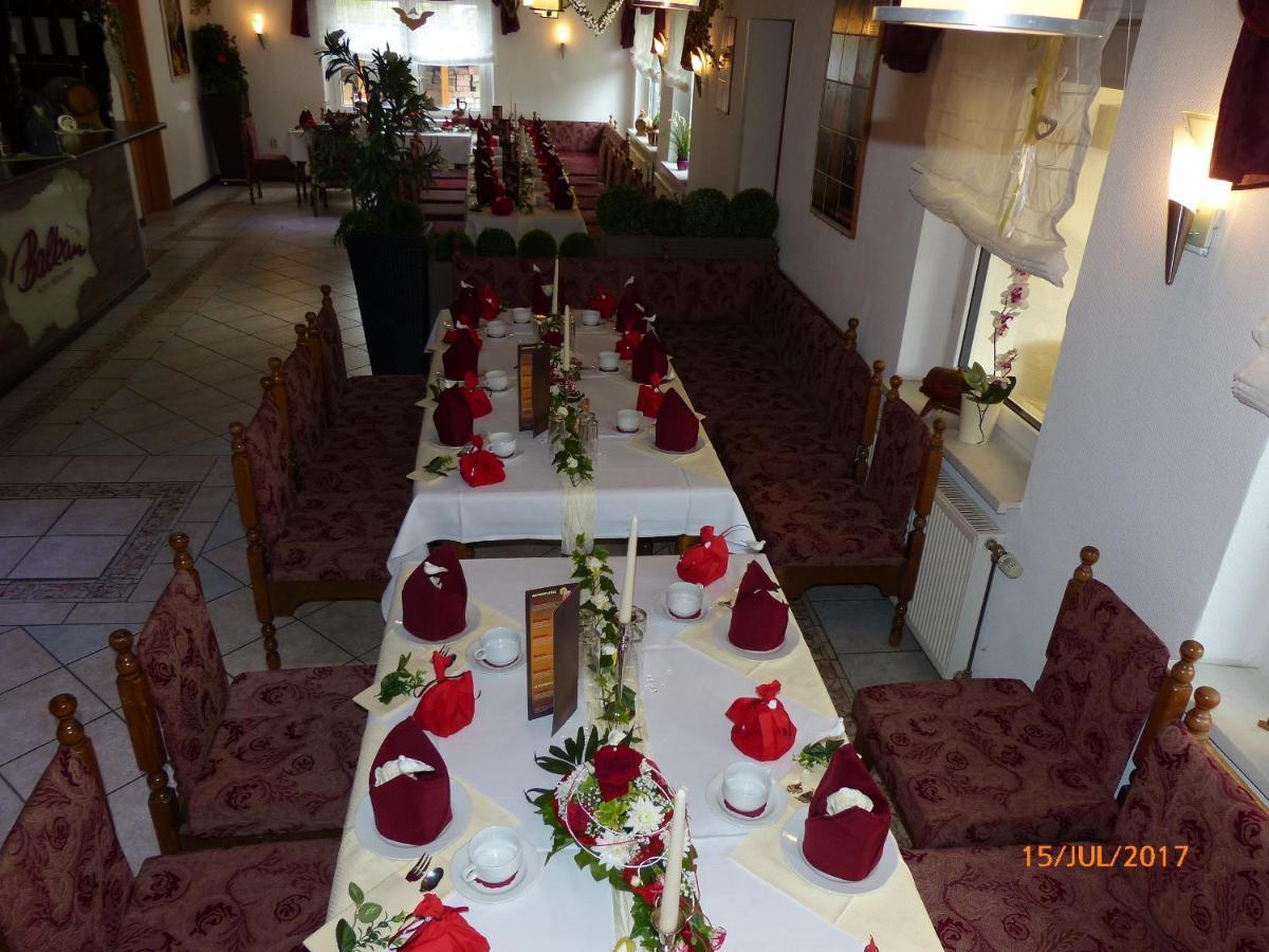 Hotel/Restaurant Balkan Sömmerda Esterno foto